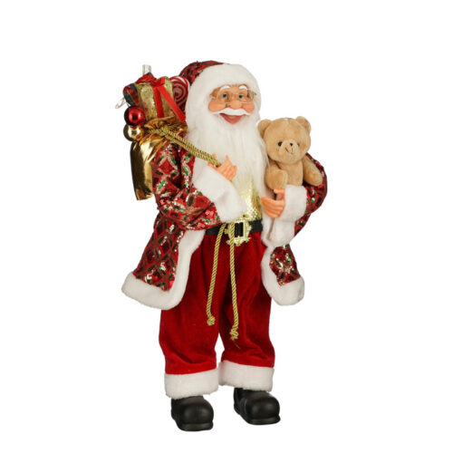 Rode Kerstman Pop 1 - 30 x 20 x 60 cm