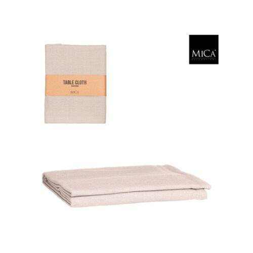 Mica Decorations Villia Tafelkleed - 250 x 140 cm - Katoen - Beige