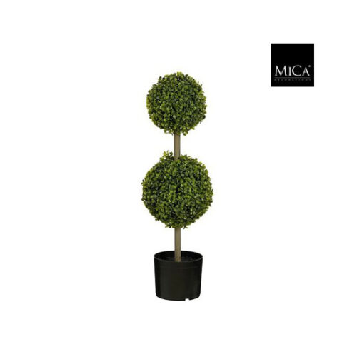 Mica Decorations Kunstplant Buxus - 22x22x72 cm - Groen