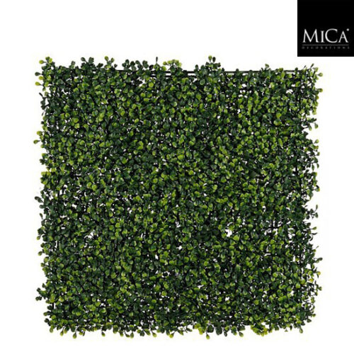 Mica Decorations Buxus Kunstplant Verticaal - 50 x 50 x 5 cm - Groen