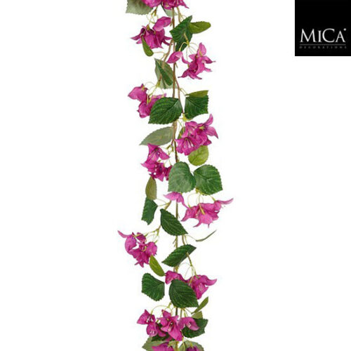 Mica Decorations Slinger Bougainvillea - Kunstplant - 180 x 10cm - Fuchsia