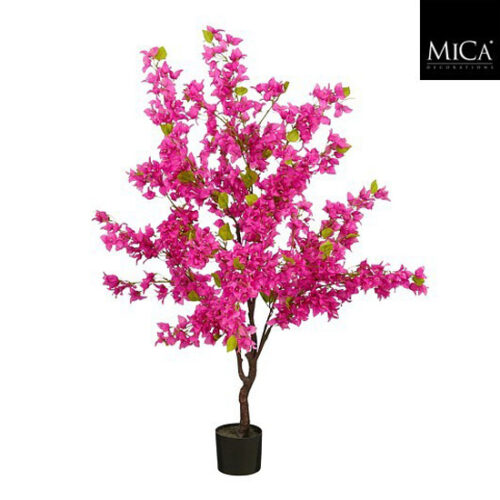 Mica Decorations Bougainvillea Boom in pot - 150 x 60cm - Fuchsia